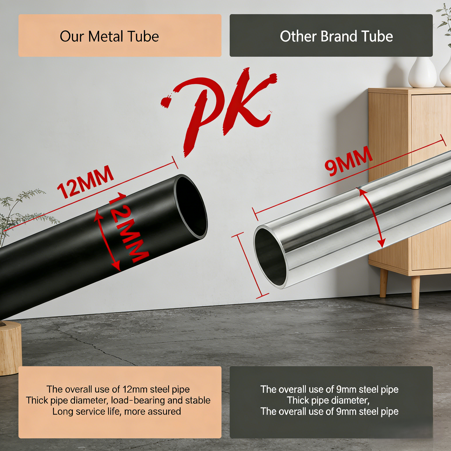 4-Tier Metal Shoe Rack with Sturdy Stackable Structure