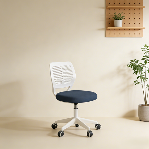 Ergonomic Low-Back Task Chair with Breathable Design